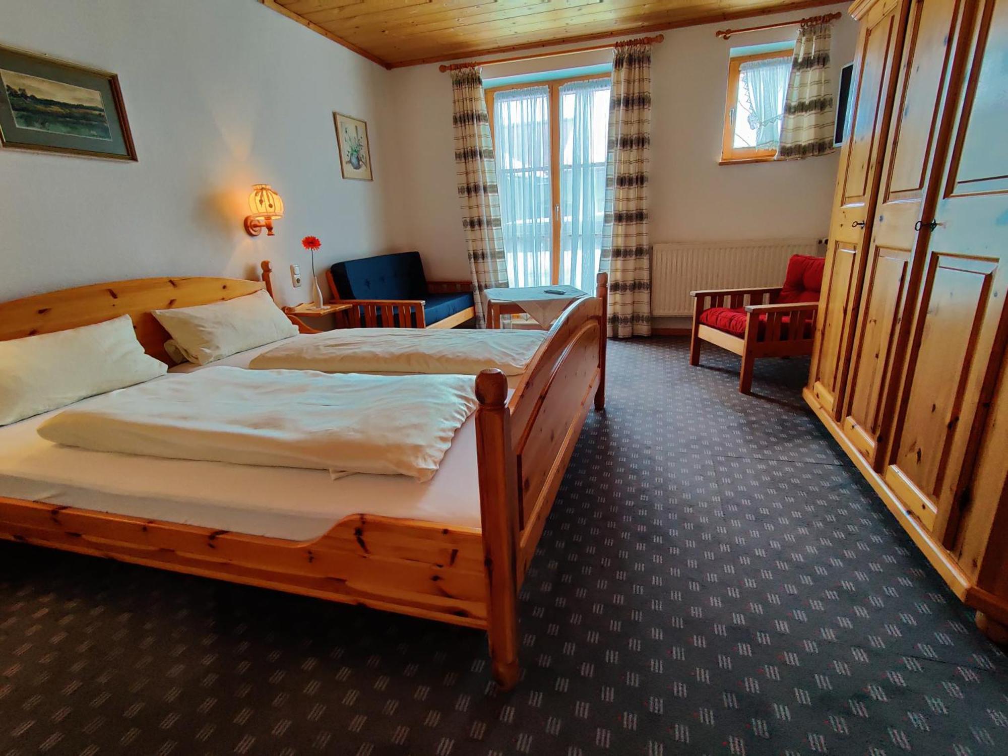 Pension Berg&Bleibe Wertach Esterno foto